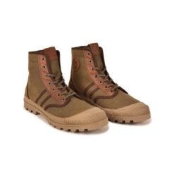 Pataugas AUTHENTIQUE M/MIXTC H4H KAKI -Chaussures Belle Boutique 628188 BOOTS HOMME OG M MIXT C H4H KAKI 4