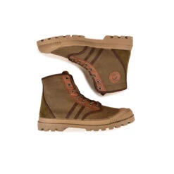 Pataugas AUTHENTIQUE M/MIXTC H4H KAKI -Chaussures Belle Boutique 628188 BOOTS HOMME OG M MIXT C H4H KAKI 6