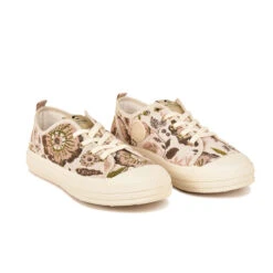 Pataugas ETCHE L/JFL F4H BEIGE -Chaussures Belle Boutique 628223 BASKET FEMME ETCHE L JFL F4H BEIGE 4