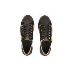 Pataugas JESTER/MIX F4I NOIR/DORÉ -Chaussures Belle Boutique 628254 BASKET FEMME JESTER MIX F4H NOIR DORE 6 a7c2426d b3e9 4ef5 9157 8cd40ac5b520