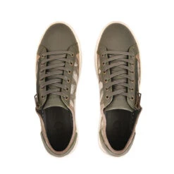 Pataugas JESTER/WT F4H KAKI -Chaussures Belle Boutique 628257 BASKET FEMME JESTER WT F4H KAKII 6WEB