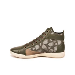 Produits populaires -Chaussures Belle Boutique 628274 BASKET FEMME PALME WT KAKI 3