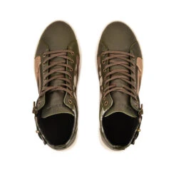 Pataugas PALME/WT F4H KAKI -Chaussures Belle Boutique 628274 BASKET FEMME PALME WT KAKI 6