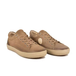 Pataugas NEW CARL/SG H4H TAUPE -Chaussures Belle Boutique 628302 BASKET HOMME NEW CARL SG H4H TAUPE 4