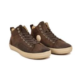 Pataugas NEW CARLO/W H4H CHOCOLAT -Chaussures Belle Boutique 628305 BASKET HOMME NEW CARLO W H4H CHOCO 3