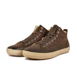 Pataugas NEW CARLO/W H4H CHOCOLAT -Chaussures Belle Boutique 628305 BASKET HOMME NEW CARLO W H4H CHOCO 4