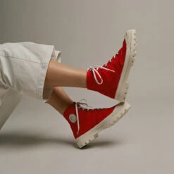 Pataugas AUTHENTIQUE/T F4G ROUGE 19 Pataugas AUTHENTIQUE/T F4G ROUGE -Chaussures Belle Boutique AUTHENTIQUETF4GROUGE2