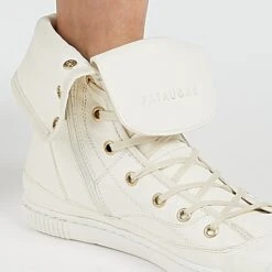 Pataugas AYZA F4G BLANC -Chaussures Belle Boutique AYZAF4GOFFWHITE2