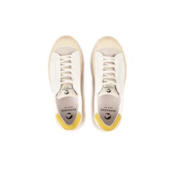 Pataugas ARAN/MIX F2H BLANC/JAUNE -Chaussures Belle Boutique BASKET FEMME ARAN MIX F2H BLANC JAUNE 6