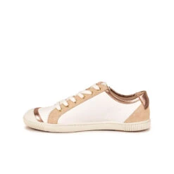 Pataugas BAHIA/SME F2H BLANC/BEIGE -Chaussures Belle Boutique BASKET FEMME BAHIA SME F2H BLANC BEIGE 628048 912 3