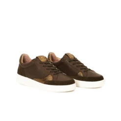 Pataugas BASALTE/SNME F4I KAKI -Chaussures Belle Boutique BASKET FEMME BASALT SNME F2H KAKI 628053 554 4