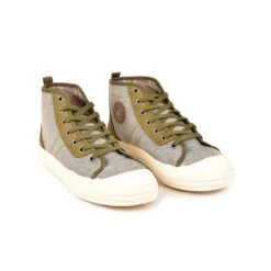 Pataugas ETCHE M/MIXTC F4I KAKI -Chaussures Belle Boutique BASKET FEMME ETCHE M MIXTC F4I KAKI 628485 554 4