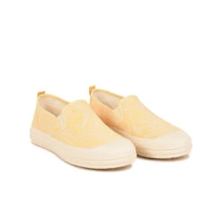 Pataugas ETCHE SO/MF F2I JAUNE -Chaussures Belle Boutique BASKET FEMME ETCHE SO MF F2I JAUNE 628381 200 4