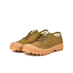 Pataugas AUTHENTIQUE L/T F2H VERT MILITAIRE -Chaussures Belle Boutique BASKET FEMME OG L T F2H VERT MILITAIRE 5