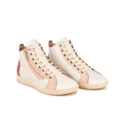 Pataugas PALME/PER F2I ROSE -Chaussures Belle Boutique BASKET FEMME PALME PER F2I ROSE 628402 300 4