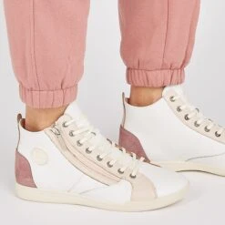 Pataugas PALME/PER F2I ROSE -Chaussures Belle Boutique BASKET FEMME PALME PER F2I ROSE 628402 300 Porte 2