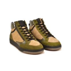 Pataugas BASALTE M/ZMIX H4I TAUPE -Chaussures Belle Boutique BASKET HOMME BASALT ZMIX H4I TAUPE 628472 154 4