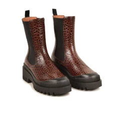 Pataugas AINOA CH/GR F4I CARAMEL -Chaussures Belle Boutique BOOTS FEMME AINOA CH GR F4I CARAMEL 628454 753 4