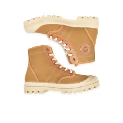 Pataugas AUTHENTIQUE M/SC F2I NOISETTE -Chaussures Belle Boutique BOOTS FEMME OG M SC F2I NOISETTE 628343 754 6