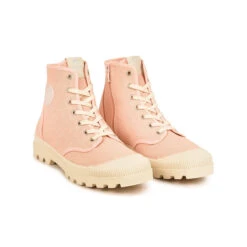 Pataugas AUTHENTIQUE M/ZIPTI F2I ROSE -Chaussures Belle Boutique BOOTS FEMME OG MID ZIP ROSE PALE 628347 300 4