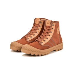 Pataugas AUTHENTIQUE ZIP/SCSH F4I TERRACOTTA -Chaussures Belle Boutique BOOTS FEMME OG ZIP SCSH F4I TERRACOTTA 628502 255 5