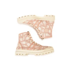 Pataugas AUTHENTIQUE WALKIE TALKIE GR F2H ROSE -Chaussures Belle Boutique BOOTS FEMME OG GR F2H POUDRE 6