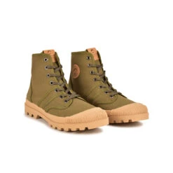 Pataugas AUTHENTIQUE/T F4G VERT MILITAIRE 15 Pataugas AUTHENTIQUE/T F4G VERT MILITAIRE -Chaussures Belle Boutique BOOTS FEMME ORIGINALE T F4G VERT MILITAIRE 4