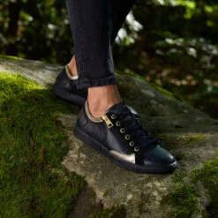 Pataugas JESTER/MIX F4H NOIR/DORÉ 13 Pataugas JESTER/MIX F4H NOIR/DORÉ -Chaussures Belle Boutique F Jester MIX Noir Dore