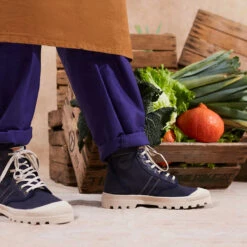 Pataugas AUTHENTIQUE M/SC H2I MARINE -Chaussures Belle Boutique H AUTHENTIQUE M SC Marine