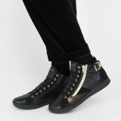 Produits populaires -Chaussures Belle Boutique PALME 628270946 NOIR DORE