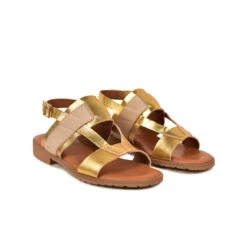 Pataugas RIA/MIX F2H DORE -Chaussures Belle Boutique SANDALE FEMME RIA MIX F2H DORE 4 c75d41e0 19e8 48ba b3f2 060df28e24cd