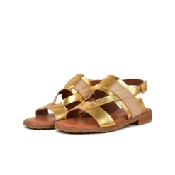 Pataugas RIA/MIX F2H DORE -Chaussures Belle Boutique SANDALE FEMME RIA MIX F2H DORE 5 8156670e 852b 4224 b640 378fafdfd800