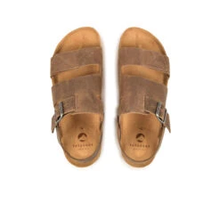 Pataugas LUCAS H2I MARRON -Chaussures Belle Boutique SANDALE HOMME LUCAS H2I MARRON 628532 800 6