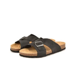 Pataugas LUDO/MIX H2I NOIR -Chaussures Belle Boutique SANDALE HOMME LUDO MIX H2I NOIR 628533 850 5