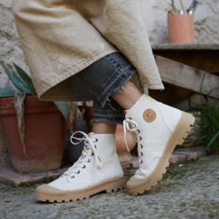 Produits populaires -Chaussures Belle Boutique authentique toile femme ivoire